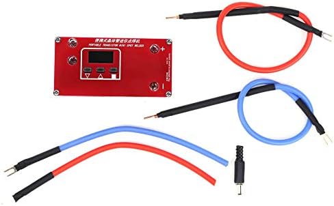 Mini máquina soldadora por puntos, batería de litio portátil con transistor 18650 para condensador, herramientas de soldadura, con modo de soldadura
