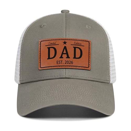Vitiryha New Dad Gifts First Fathers Day Hat for Men 2026 Promoted Expecting Dad Christmas Birthday