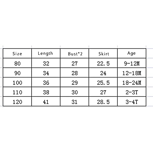 Toddler Infant Baby Girl Fashion Skirt Outfits Knitted T-Shirt Tops Button Mini Skirts Set 2Pcs Spring Summer Clothes (Heart+White, 3-4 Years) #TOP6