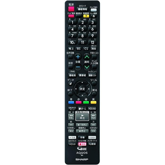 Amazon | 純正 SHARP/シャープ ブルーレイディスクレコーダー用  