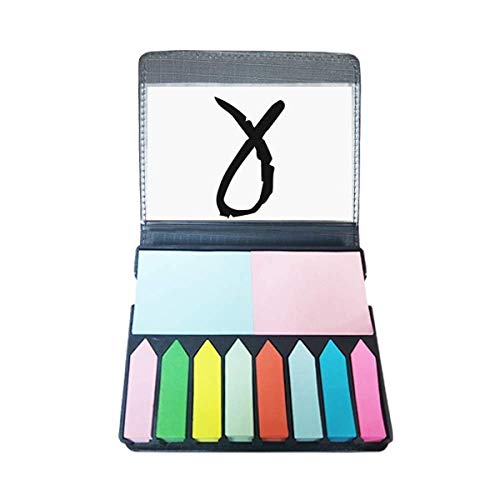 Boîte à marque-page alphabet grec gamma noir coffret signet
