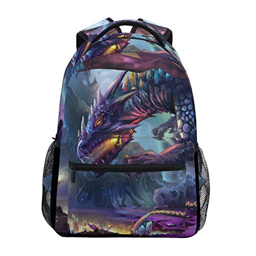 Dragon Planet Mochila para Mujer  Hombre  Adolescente y niño  para Escuela