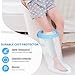 Adult Leg Cast Cover for Showering, KT2103 Waterproof Foot Shower Bandage Protector Watertight Protection to Broken Leg, Foot Bunion Surgery, Ankle Wound and Burns
