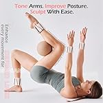 INDEPANDIA Wrist Ankle Weights for Women & Men, 2lbs/4lbs Adjustable Weighted Bangles to Boost Calorie Burn & Strength, Arm & Leg Weights for Pilates, Yoga, Walking, Barre, Gym & Home Workout - Image 3