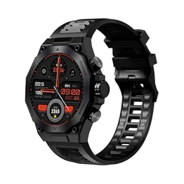 Basike, Smartwatch Esportivo W76 Pro Max Ultra, AMOLED/IP67/NFC, Compatível com iOS e Android, Impermeável até 30 Metros de Profundidade, (Preto)