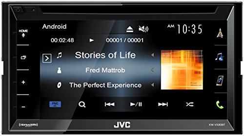 Jvc Kw-V330Bt Multimedia Receiver Featuring 6.8 Clear Resistive Touch Panel, Bluetooth, 13-Band Eq #TOP7