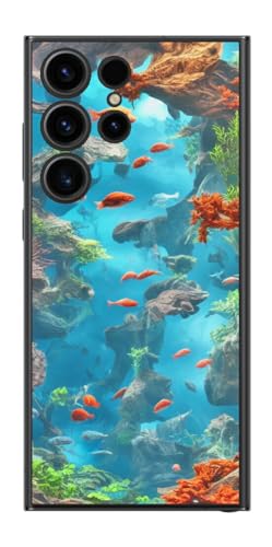 ClearView TX Galaxy S23 Ultrap vg w ی tB { AI摜SS ANAE1iAquarium 1j