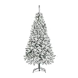 【Soporte de metal resistente】La base de acero plegable duradera evita roturas y proporciona estabilidad para mantener su árbol en pie durante toda la temporada.