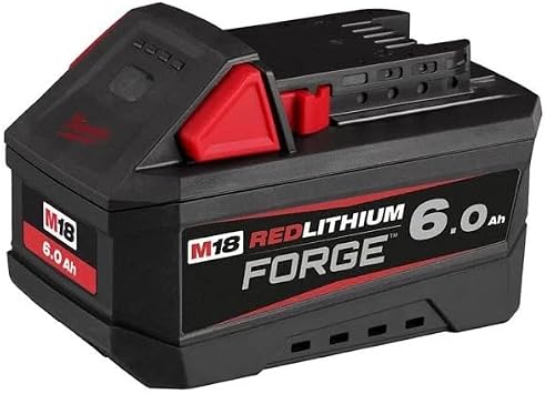Milwaukee M18FB6 18v Forge 6ah Battery | Delivers HIGH OUTPUTTM 12.0 Ah power in a smaller size and lighter weight