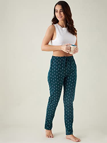 Image of Modeve Printed Women Track Pant for Summer