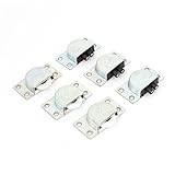 Farbe: Silberton, Weiß; Gesamtgröße: 5,8 x 3,1 x 1,3 cm / 2,3 'x 1,2' x 0,5 '(L * B * H)