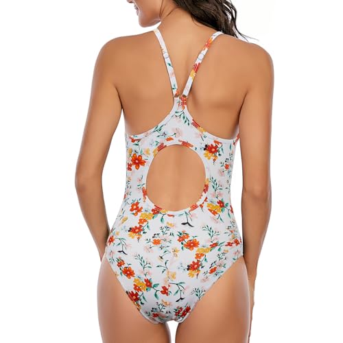 Image of Century Star Women Athletic One Piece Swimsuits-2026 Training Bathing Suits for Teens Juniors