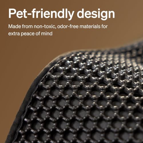 Image of PETLIBRO Large Cat Litter Mat Compatible with Luma Self-Cleaning Cat Litter Box, Waterproof Litter Trapping Floor Mat, Non-Slip & Easy to Clean