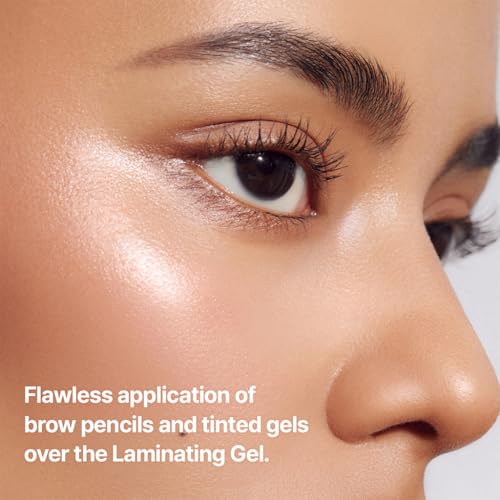 Image of Espoir Laminating Eyebrow Clear Gel, Easy Shaping with Uniquely Designed Applicator, Long-Lasting & Smudge-Free, Non-Sticky and Lightweight Formula, Natural Look, Vegan, 0.1 fl oz