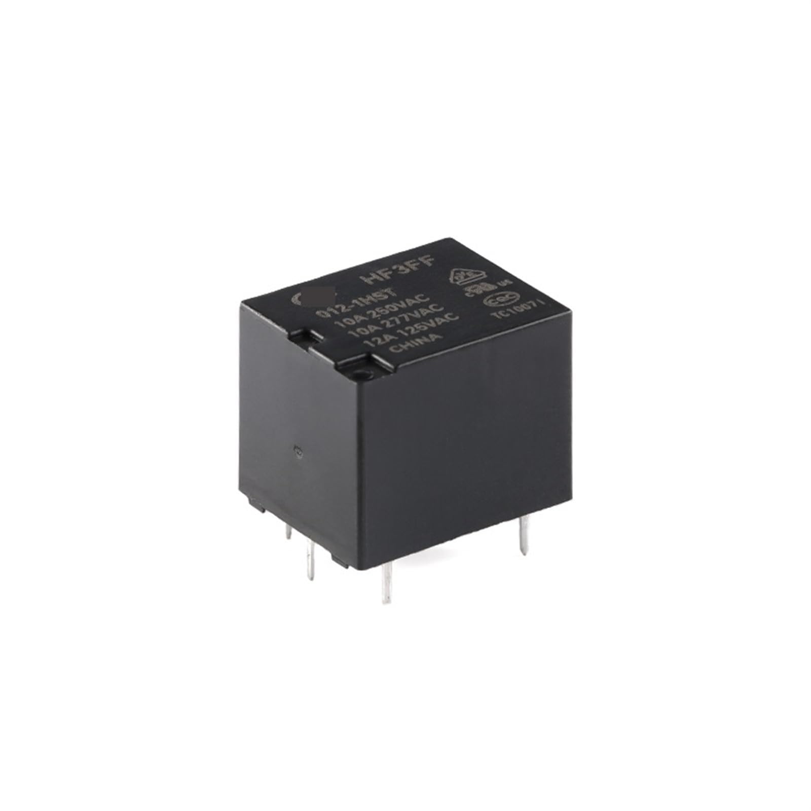 Mini relais HF3FF-012-1HST haute capacité 16A DC pour commutation stable - 5