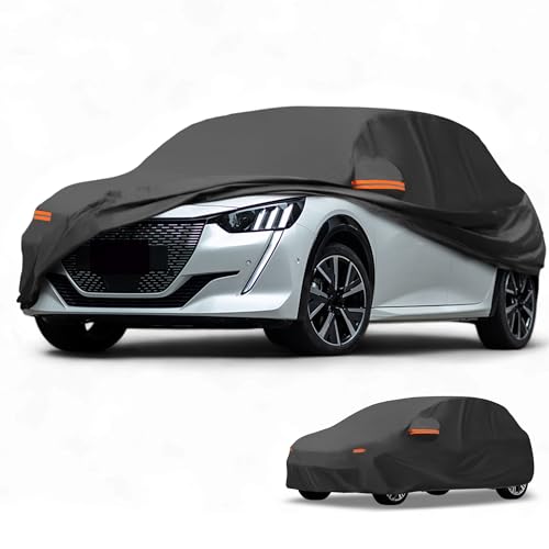 Partuto All-Weather Waterproof Car Cover - UV-Resistant Outdoor Full Exterior