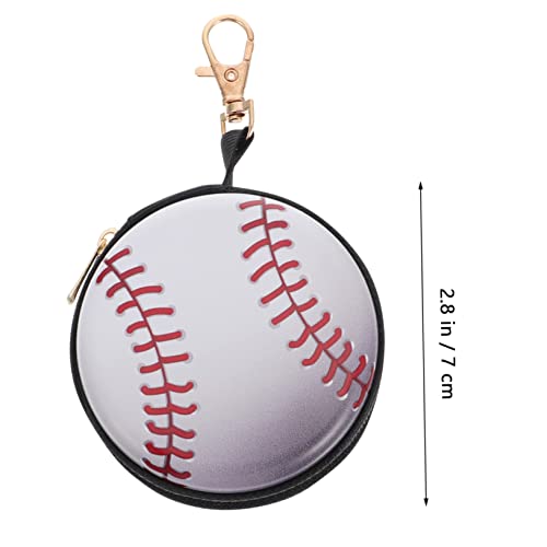 2pcs Tinplate Purse Cute Baseball Pattern Mini Wallets for Boys and Girls Lightweight Storage Box for and Accessories for Friends and Classmates2