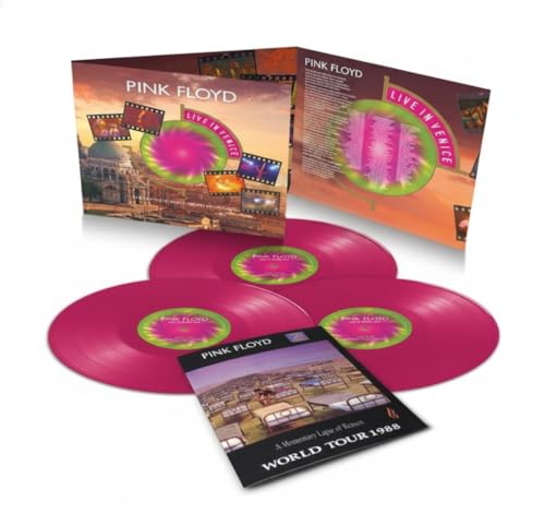 Album Art for LIVE IN VENICE 1989 - Pink Floyd - Limited Colored Edition [The Complete PBS Broadcast] 3 Pink LP [LР] by Pink Floyd