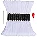 Premium White Embroidery Floss-Cross Stitch Threads-Friendship Bracelets Floss-Crafts Floss-Hand Embroidery Thread 12 Skeins Per Pack and Free Set of 1Embroidery Needles and 1Needle Threrader
