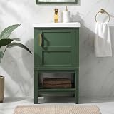UrbanFurnishing 20 inch Poplar Wood Vanity
