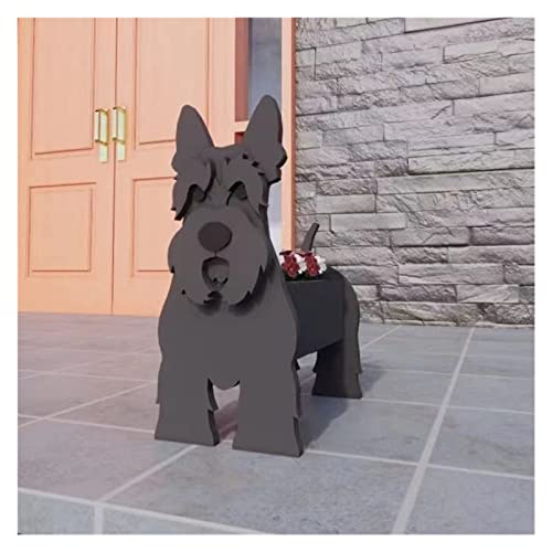 WXCOHB Maceta para perro, maceta de flores de animales para decoración de jardín, maceta de almacenamiento para perros, maceta hecha a mano para jardín, flores, cactus, plantas de aire y decoración