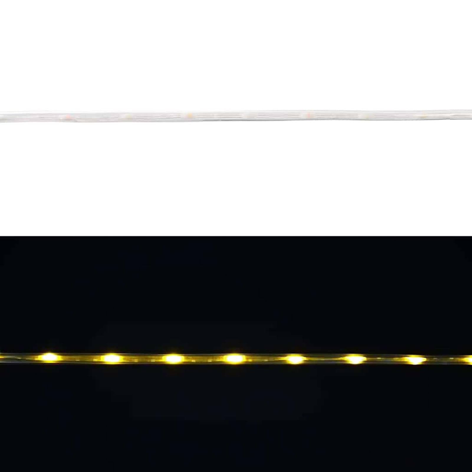 Homgoday Festbeleuchtung Lichterschlauch Dekoration - Warmweiß - PVC & Kupfer - Indoor & Outdoor Weihnachtsdeko Model42018918