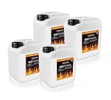 Bio Alkohol 100% 4 x 5Liter - BIOETHANOL für Alkohol-Kamine…