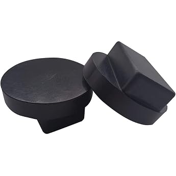 YIXISI Universal Rubber Car Jack Pad, Universal Jack Pad, Rubber Jack Pad, Slotted Frame Rail Protector for Car Jacks, Liftin