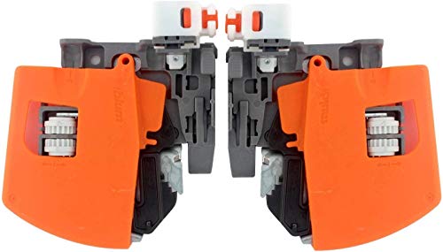 Blum T51.1901.PS (Right and Left) Depth Adjustable Locking Device for B563/B569 Series Slides (2 Left and 2 Right)