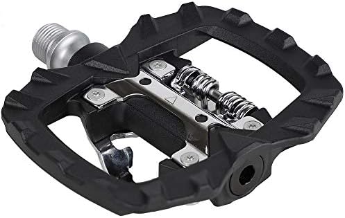 Venzo Multi-Use Compatible with Shimano SPD Mountain Bike Bicycle Sealed Clipless Pedals - Dual Platform Multi-Purpose - Great for Touring, Road, Trekking Bikes -Light Engineering Thermoplastic