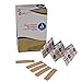 Dynarex 3608 Sheer Plastic Adhesive Bandage, Sterile, 3/8" x 1 1/2", Pack of 3600