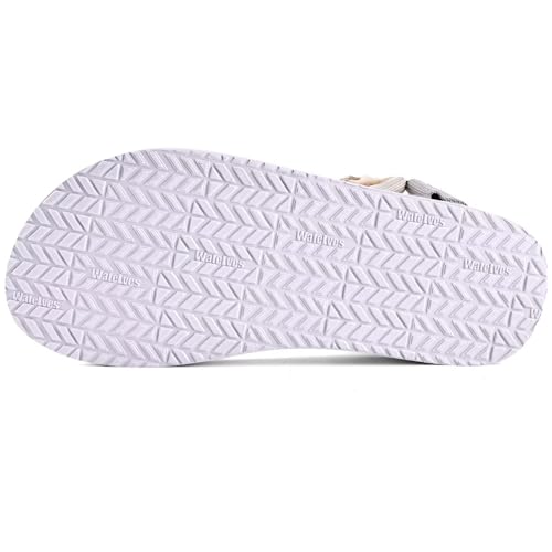 Image of WateLves Womens-Sport-Sandals Hiking Sandals with-Arch-Support Webbing-Outdoor-Beach-Water-Sandals for Travel-Walking-Trekking-Camping