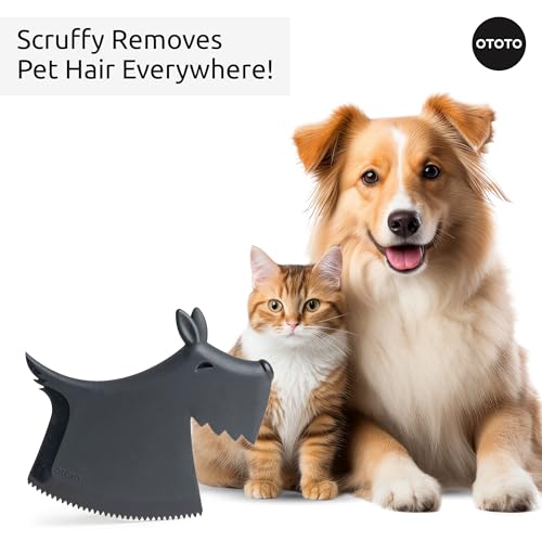 OTOTO NEW!! Scruffy Pet Hair Remover Gifts for Dog Lovers, Dog Accessories, Pet Hair Removal Tool, Dog Hair Remover, Dog Essentials, Dog Must Haves, Dog Mom Gifts for Women, Dog Dad Gifts (Black) OTOTO NEW!! Scruffy Pet Hair Remover Gifts for Dog Lovers, Dog Accessories, Pet Hair Removal Tool, Dog Hair Remover, Dog Essentials, Dog Must Haves, Dog Mom Gifts for Women, Dog Dad Gifts (Black)