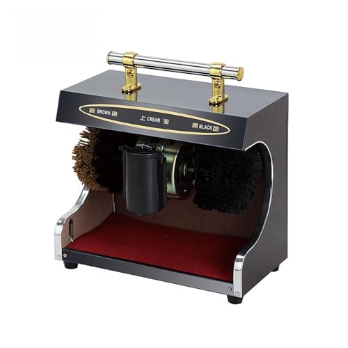 Máquina limpiadora eléctrica automática de zapatos, cepillo pulidor de cuero portátil para botas, tenis, herramienta silenciosa de eliminación de polvo de 60 dB, 45 W
