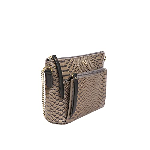 Hidesign womens EE KUHULU III Medium Metallic Sling Bag - Image 2