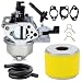16100-ZF6-V01 Carburetor for Honda GX340 GX390 13HP 11HP 16100-ZF6-V00 Toro 22308 22330 Dingo Lawnmower Water Pumps with 17210-ZE3-505 Air Filter Gas Fuel Tank Joint Filter