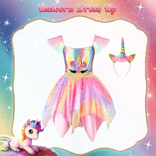 Disfraz de Princesa para Niñas Pequeñas con Capa y Accesorios miniatura 3