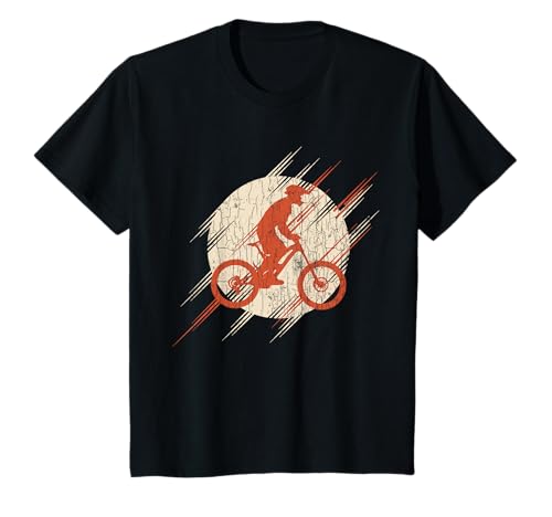Kids Mountain Bike Cycling Gifts Youth Boys T-Shirt