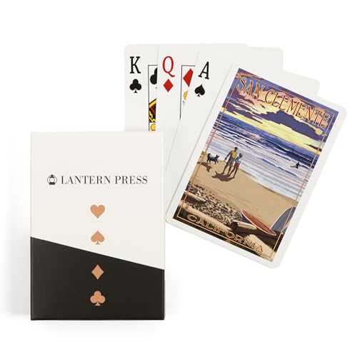 Lantern Press San Clemente California Baraja Póker