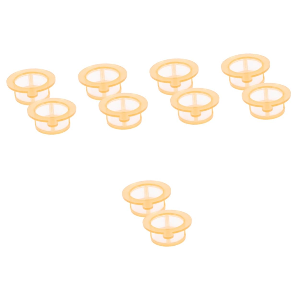 PartyKindom 5sets Cell Sieve Laboratory Strainer Mesh Cell Strainer Tool for Science and Lab Use 2pcs*5