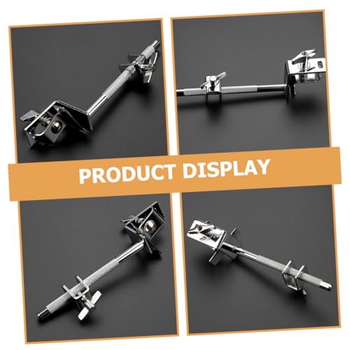 DECHOUS Abrazadera para Cowbell de 154 mm para Batería Soporte de Montaje para Cowbell Clip de Metal Accesorio para Percusión miniatura 4