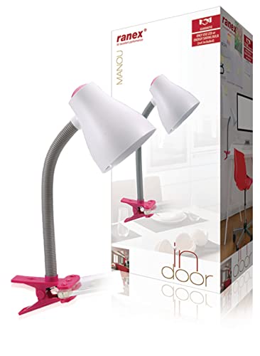 Ranex Lampada con Morsetto, da scrivania Moderno