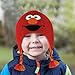 Sesame Street Elmo Hat and 2 Pair Mittens Cold Weather Set (2-4), Size Age 2-4, Elmo Mitten Set Red/Orange