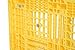 Vestil PLP2-4840-YELLOW Yellow Polyethylene Pallet with 4 Way Entry, 6600 lbs Capacity, 39.5