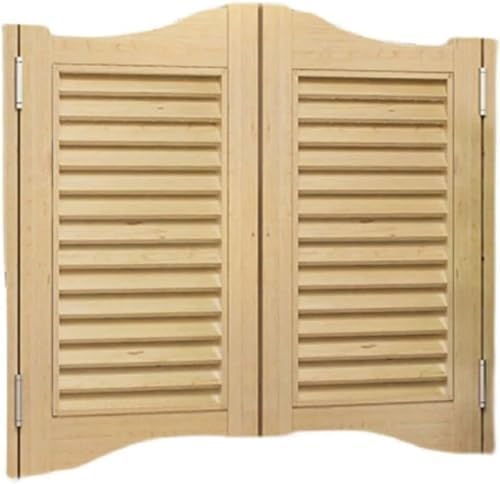 Custom Solid Wood Swinging Doors for Kitchens, Libraries, Bars & Entrances - Automatic Hinged Gates, Durable & Stylish Fence Solutions
