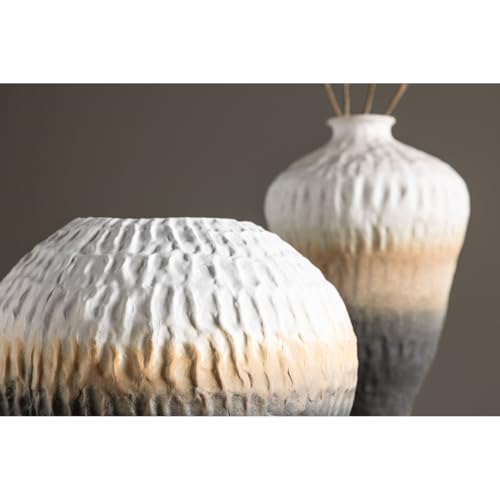 Vase tricolore Pane 21cm multicolore pour décoration intérieure moderne