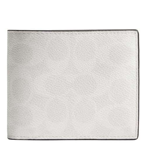 Coach Men's 3 in 1 Accessory-Travel Wallet, Chalk/White
