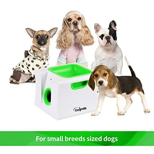 Small Interactive Ball Launcher with Rechargeable, Automatic Dog Ball Thrower for Mini Dog (Small Machine with 3 Balls) - image 3