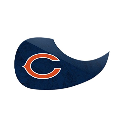 The Sports Vault Woodrow Guitar NFL Chicago Bears Pick Guard