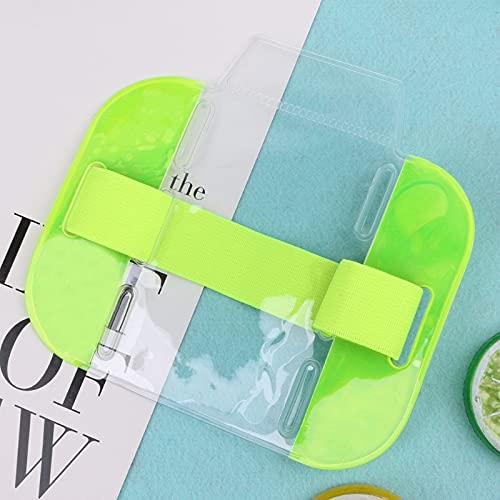 2 Stks Arm Badge Houder Armband Id-kaart Licentie Badge Houder Met Verstelbare Riem Voor Noodbeveiligers